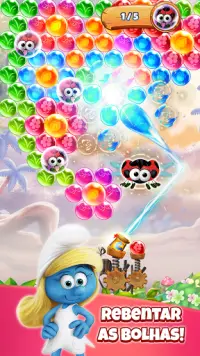 Smurfs Bubble Shooter Pop Screen Shot 0