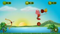 3D Archery Shooting Game with Fruits Screen Shot 2