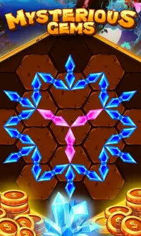 Mysterious Gems-Logical Puzzle game Screen Shot 5