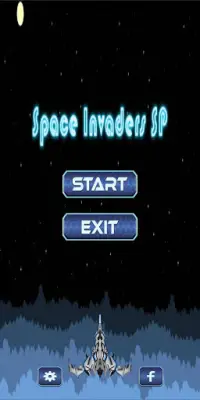 Space Invaders Space Shooter Game Screen Shot 0
