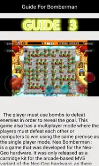 Guide For Bomberman Screen Shot 2