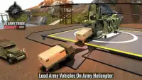 Offroad US Army Transporter Truck Driving Games Screen Shot 2