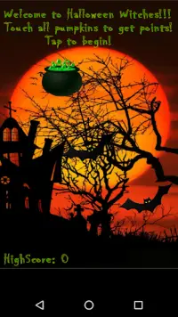 Halloween Pumpkin Witches Screen Shot 1