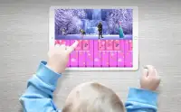 Pink Piano Tiles Frozen - Ice Queen Magic Tiles Screen Shot 0