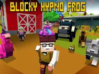Blocky Hypno Frog Simulator - Hypnotize and Fun! Screen Shot 8