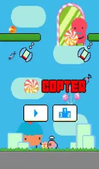 Candy World Copter Screen Shot 5
