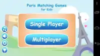 Paris Matching Games for Kids Screen Shot 4
