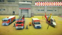 Fire Truck Rescue Emergency Driver Screen Shot 14