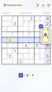 Killer Sudoku Teka-teki Sudoku Screen Shot 3