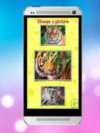 Tiger Photo Puzzles for Kids Screen Shot 2