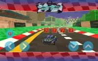 Block Wheels Race Game Screen Shot 1