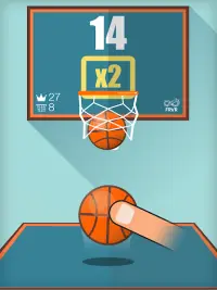 Basketball FRVR - Menembak hoop dan slam dunk! Screen Shot 9