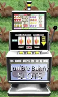 3D Jumble Bunny Slots - Free Screen Shot 0