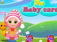 Pet Baby Care Game For Kids Screen Shot 8