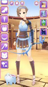 Anime RPG tưởng tượng mặc cô gái - Làm ảnh avatar Screen Shot 1