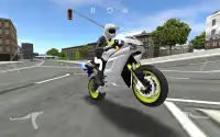 Police Motorbike : Simulator Crime City Chase 3D Screen Shot 2