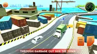 City Garbage Truck Driving Sim Screen Shot 4