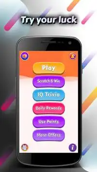 LuckySpin : Spin To Earn,Scratch & Win,Trivia Quiz Screen Shot 1