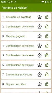 Combinaisons Siciliennes Screen Shot 2