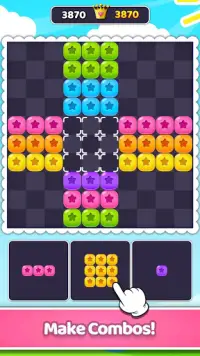 ブロックパズル古典ゲーム(Block Puzzle) Screen Shot 1