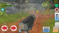 simulator truk off road: hutan Screen Shot 3