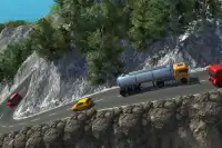 Oil Tanker Off Road Truck Sim - Hill Climb Driving Screen Shot 17