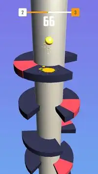 Helical Tower Ballz Jump Screen Shot 2