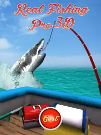 Real Fishing Pro 3D Screen Shot 1