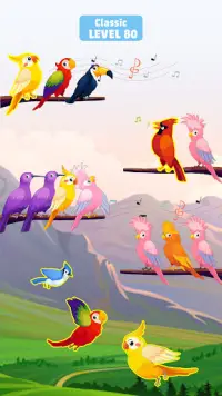 Bird Sort - Color Birds Game Screen Shot 22