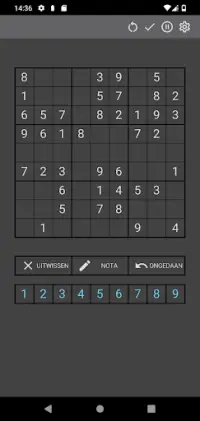 Sudoku: Makkelijk tot moeilijk Screen Shot 4