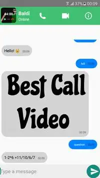 Fake Call Video Teacher: Education & Learning Math Screen Shot 4