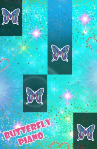 Piano Butterfly Tiles Game Screen Shot 0