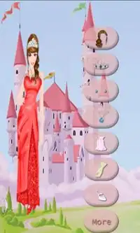 Princess Dress up Girl Game Screen Shot 1