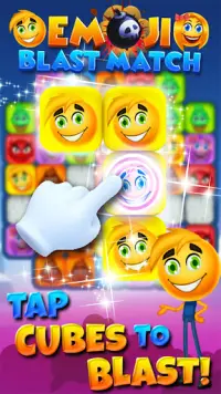 BLAST THE EMOJI: MATCH PUZZLE GAMES FREE Screen Shot 1