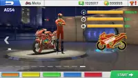 Lomba sepeda motor nyata 3D Screen Shot 4