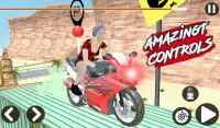 Bike Stunts 3D - Traffic Rider Bike Racing Games Screen Shot 6