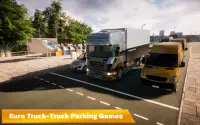 Euro Truck-Truck Parking Games Screen Shot 1