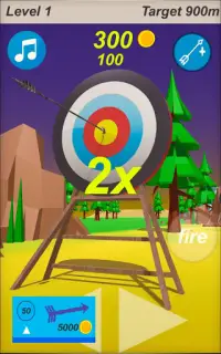 Flying Arrow Archery Game Screen Shot 3