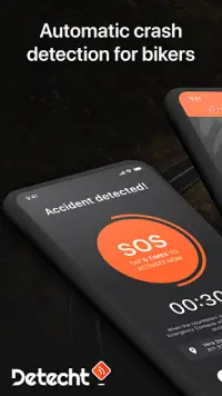 Detecht - Motorcycle App & GPS Screen Shot 0