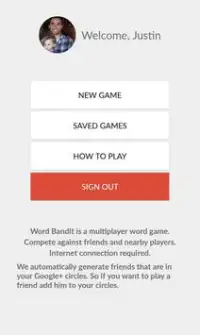 Word Bandit - Multiplayer Screen Shot 1