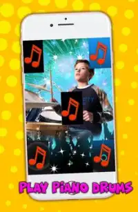 Drums Piano Set Tiles : Music Song Learn Game 2019 Screen Shot 0