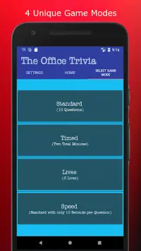 The Office Trivia Screen Shot 2