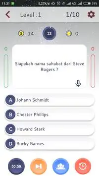 Quiz of Marvel Avengers(Unofficial) Screen Shot 3