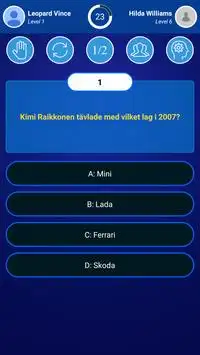Millionaire Swedish - Best Free Quiz Trivia Puzzle Screen Shot 4