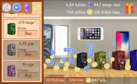 Mining simulator Bitcoin Ethereum Lightcoin VKcoin Screen Shot 2