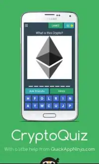 CryptoQuiz - Guess the name by its logo Screen Shot 2
