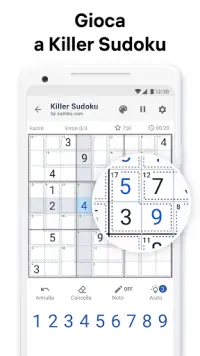 Killer Sudoku di Sudoku.com Screen Shot 0