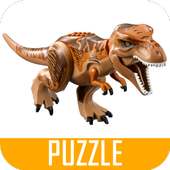 Sliding Puzzle Lego Jurassic World