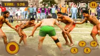 Kabaddi Fighting 2018: Wrestling giải Knockout Screen Shot 7