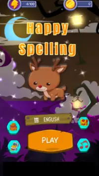 Happy Spelling – Word Spelling Games for Kids Screen Shot 0